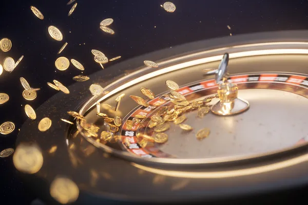 A woman smiling while playing online games on her laptop, surrounded by neon casino elements, showcasing 1111DB’s diverse game collection.